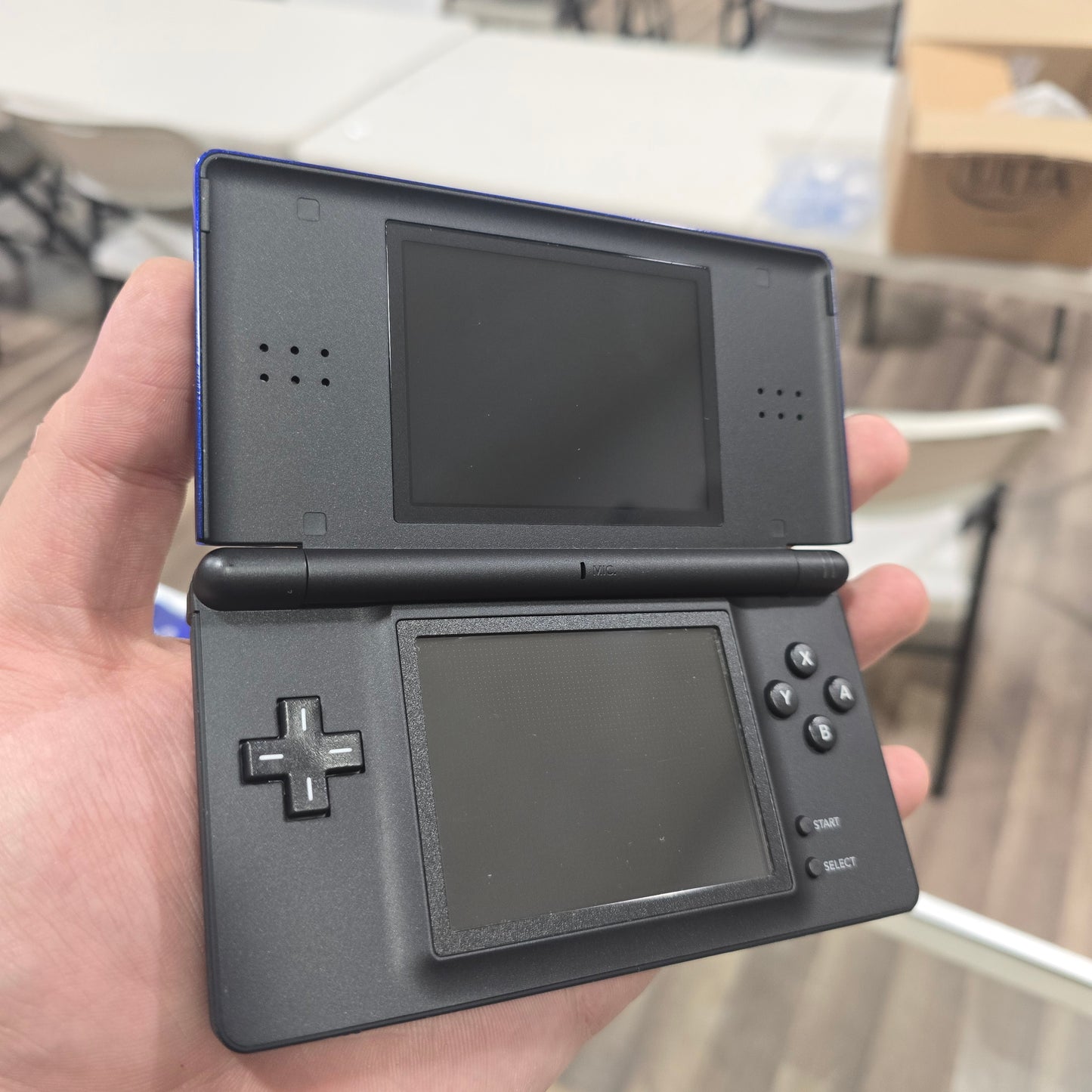 Blue Nintendo DS Lite Handheld System with Charger (Very Clean)