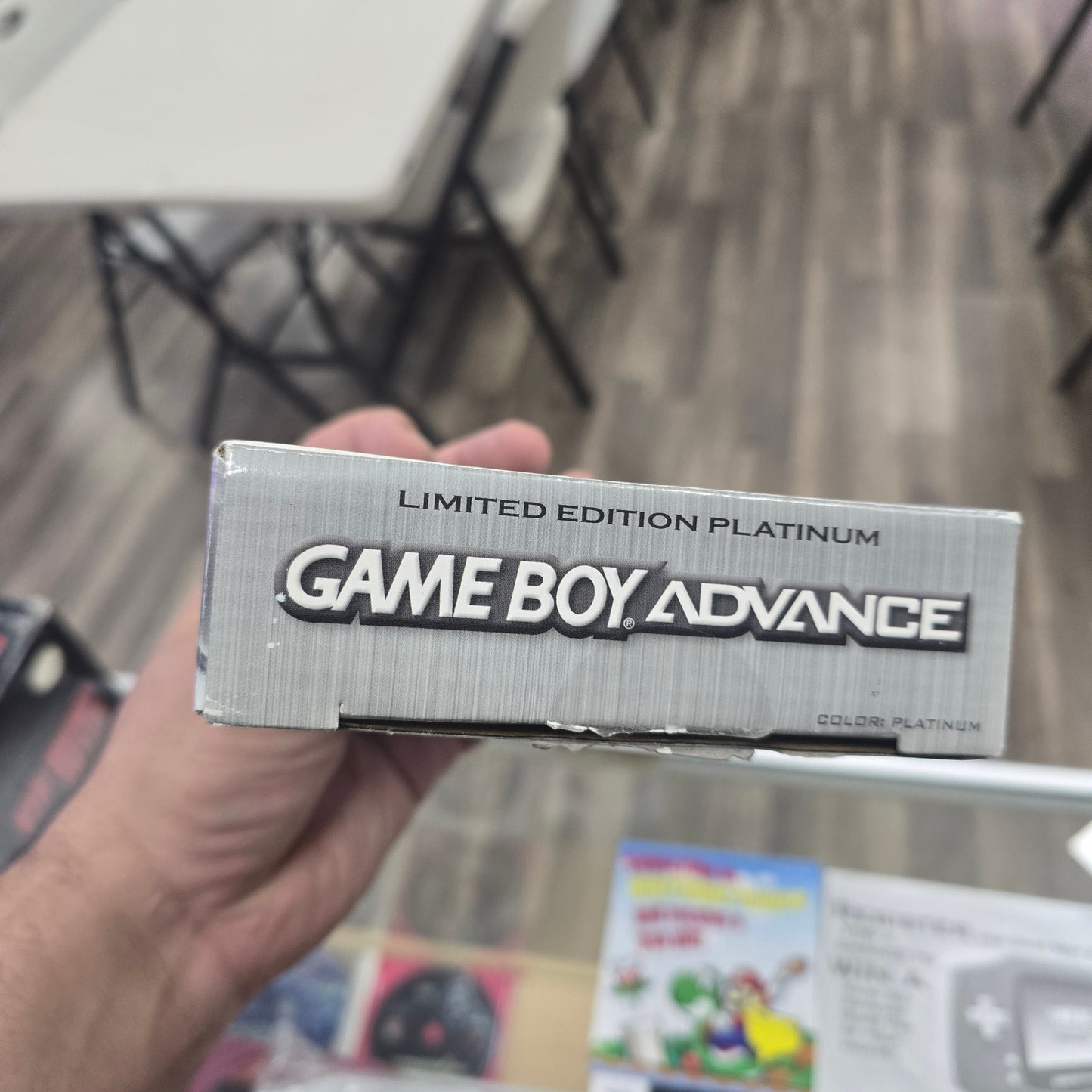 Platinum Limited Edition Nintendo Gameboy Advance System CIB (Very Clean) Nintendo Gameboy Advance