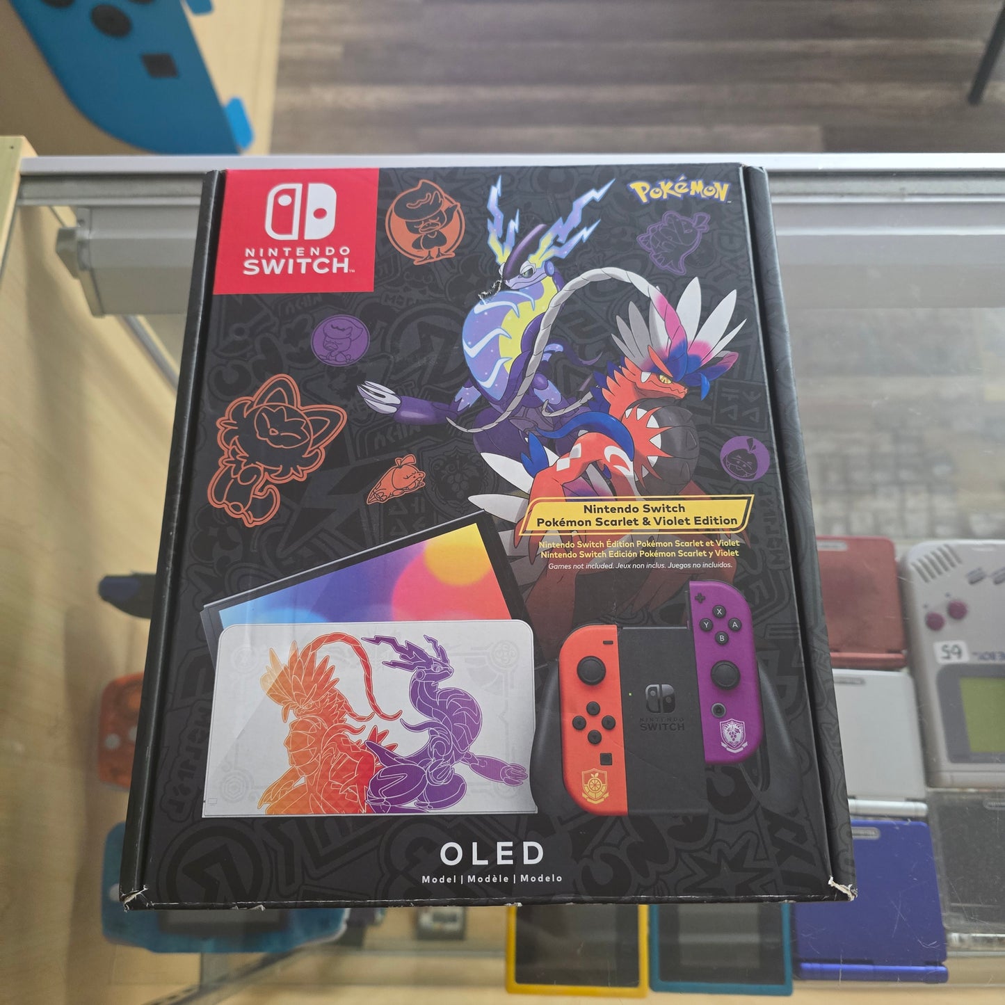 Nintendo Switch OLED [Pokemon Scarlet & Violet Edition] (CLEAN)