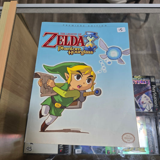 Legend of Zelda Phantom Hourglass official Nintendo DS Strategy Guide