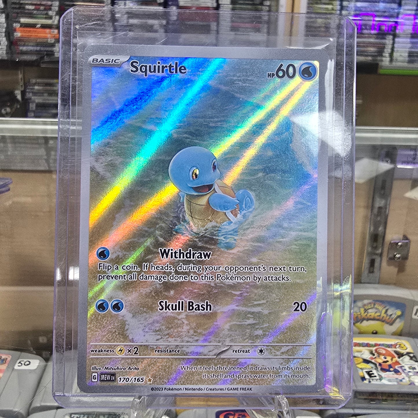 Squirtle - 170/165 - SV: Scarlet & Violet 151 (NM)