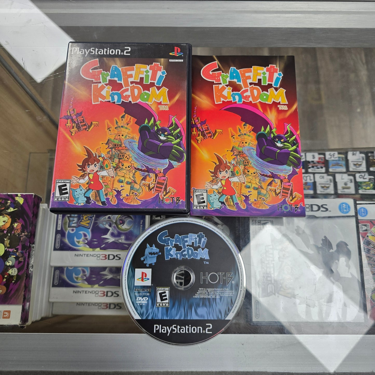 Graffiti Kingdom CIB with Registration Card PlayStation 2