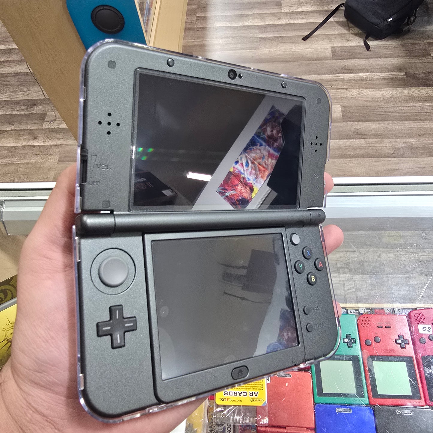 New Nintendo 3DS XL Zelda Majora's Mask Limited Edition Nintendo 3DS Handheld System with Charger