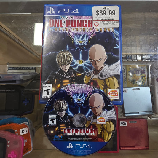 One Punch Man A Hero Nobody Knows Playstation 4