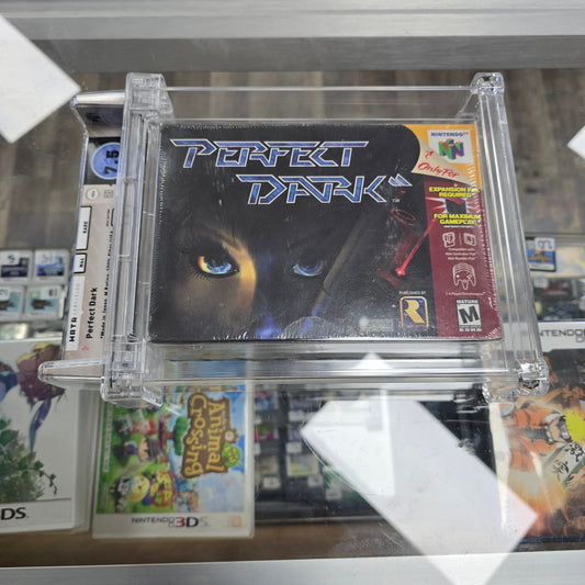 Perfect Dark Nintendo 64 Graded SEALED WATA 7.5 A Seal Rating!