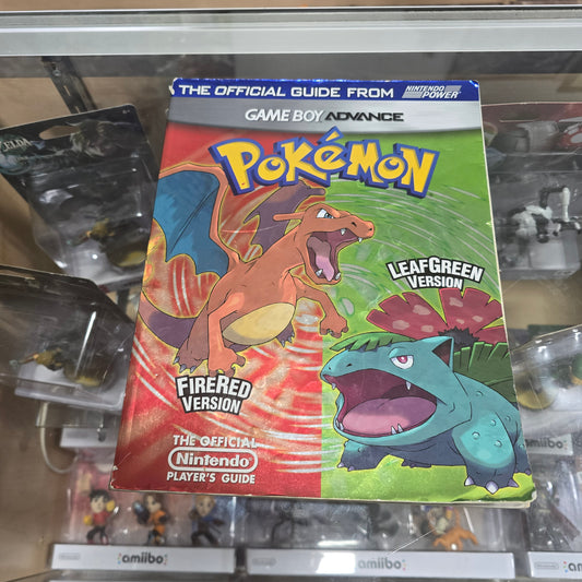 Pokemon FireRed LeafGreen GBA Nintendo Power Official Guide w/ Combat Charts