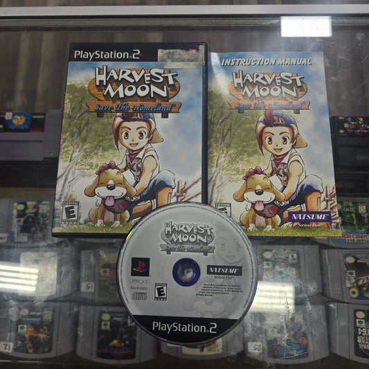 Harvest Moon Save the Homeland Playstation 2