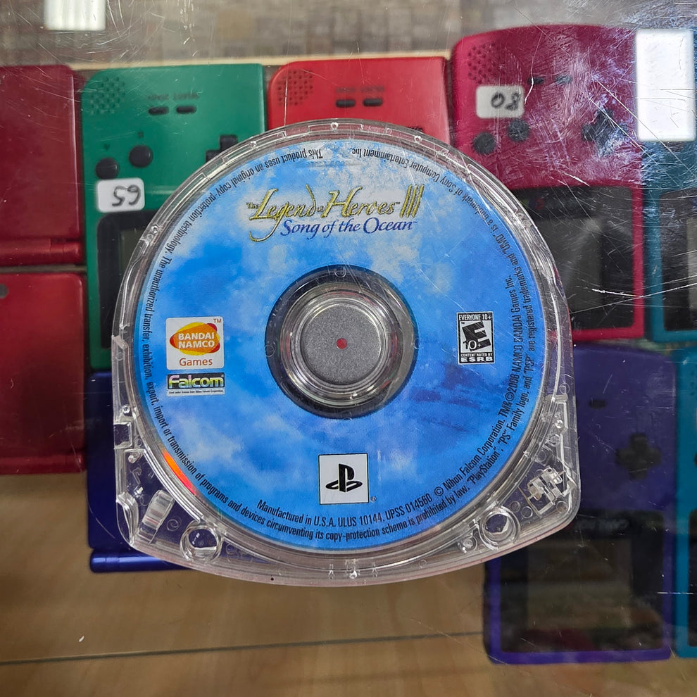 Legend of Heroes III Song of the Ocean PSP – buttondelight