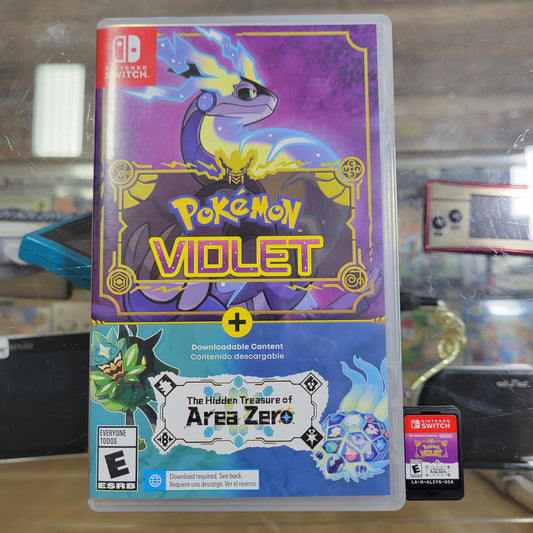 Pokemon Violet + The Hidden Treasure of Area Zero Nintendo Switch Revision 01
