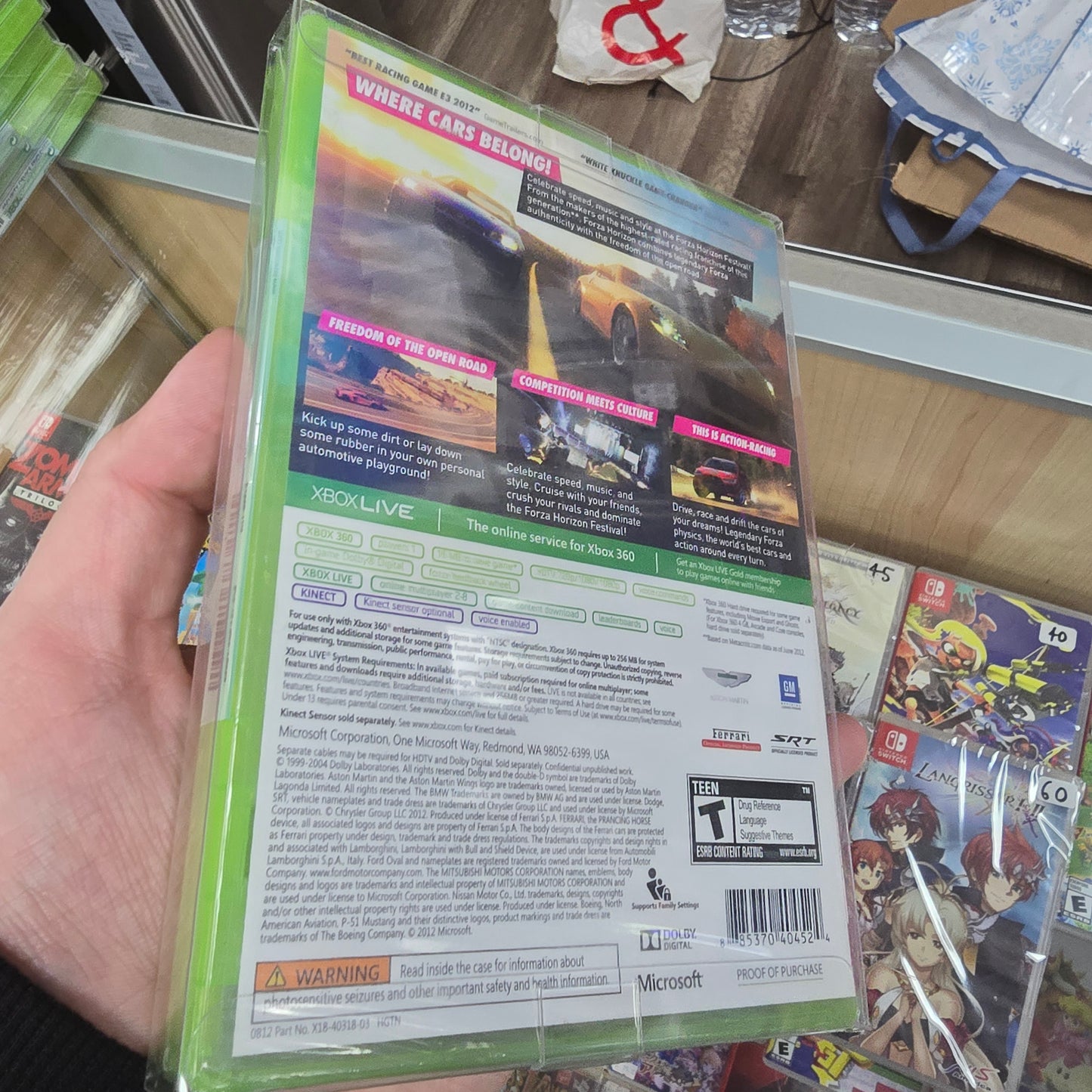 Forza Horizon (NEW) Xbox 360