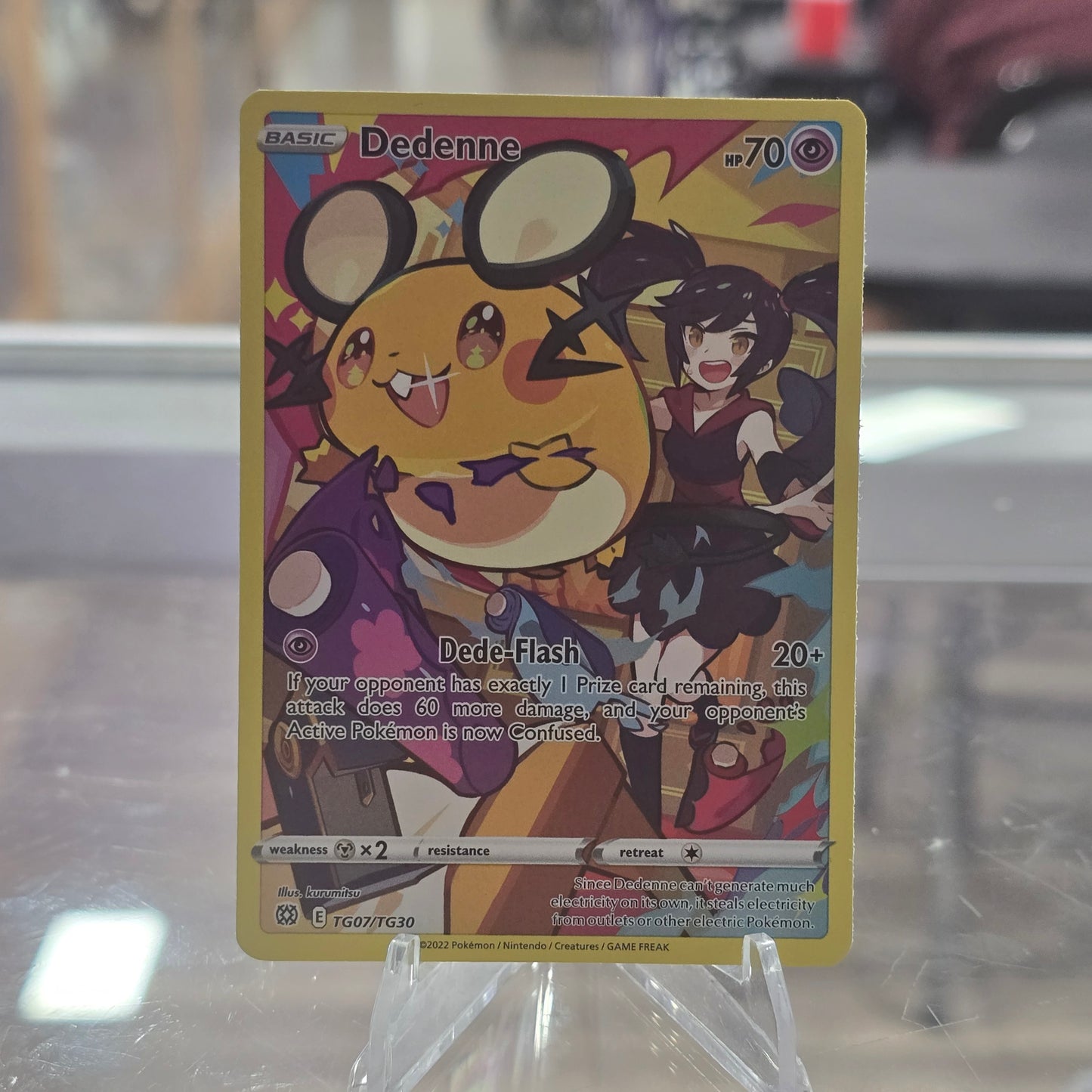 Dedenne - SWSH09: Brilliant Stars Trainer Gallery (NM)