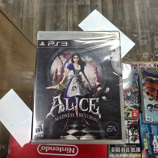 Alice: Madness Returns SEALED NEW Playstation 3