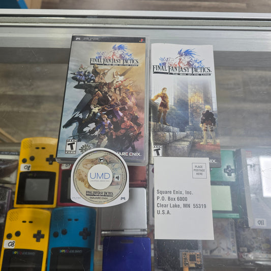 Final Fantasy Tactics: The War of the Lions PSP