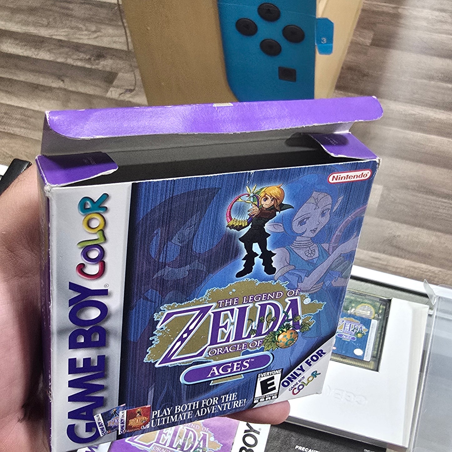 Zelda Oracle of Ages CIB Nintendo Gameboy Color