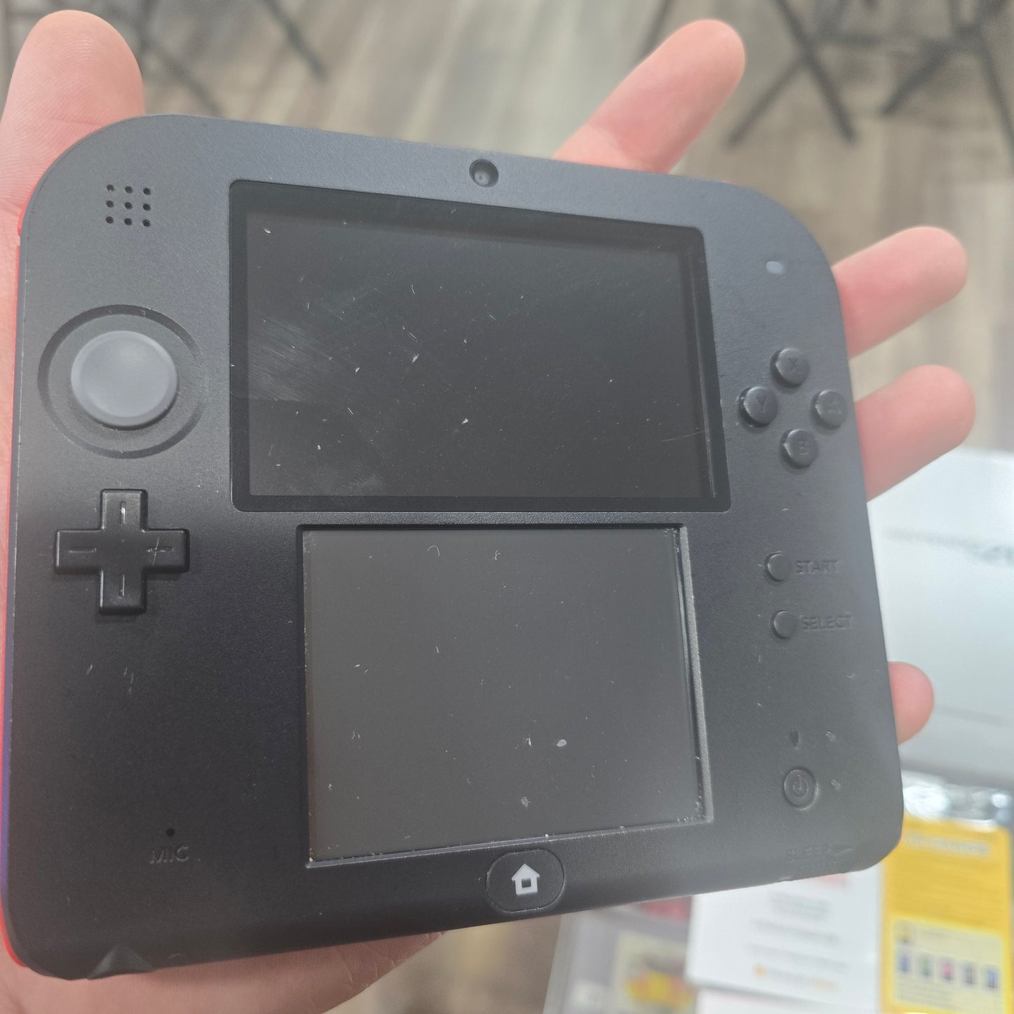 Nintendo 2DS Crimson Red (Mariokart 7 Variant) GAME NOT INCLUDED)