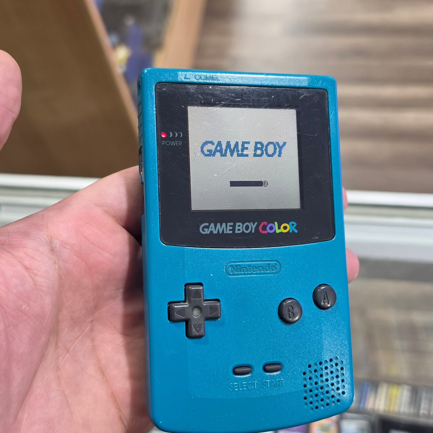 Blue Nintendo Gameboy Color Handheld System