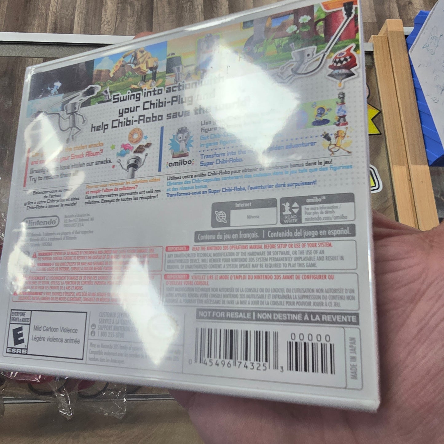 Chibi-Robo Zip Lash NEW SEALED (USA) Nintendo 3DS