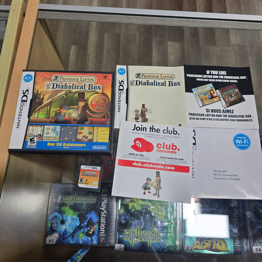 Professor Layton and The Diabolical Box Nintendo DS