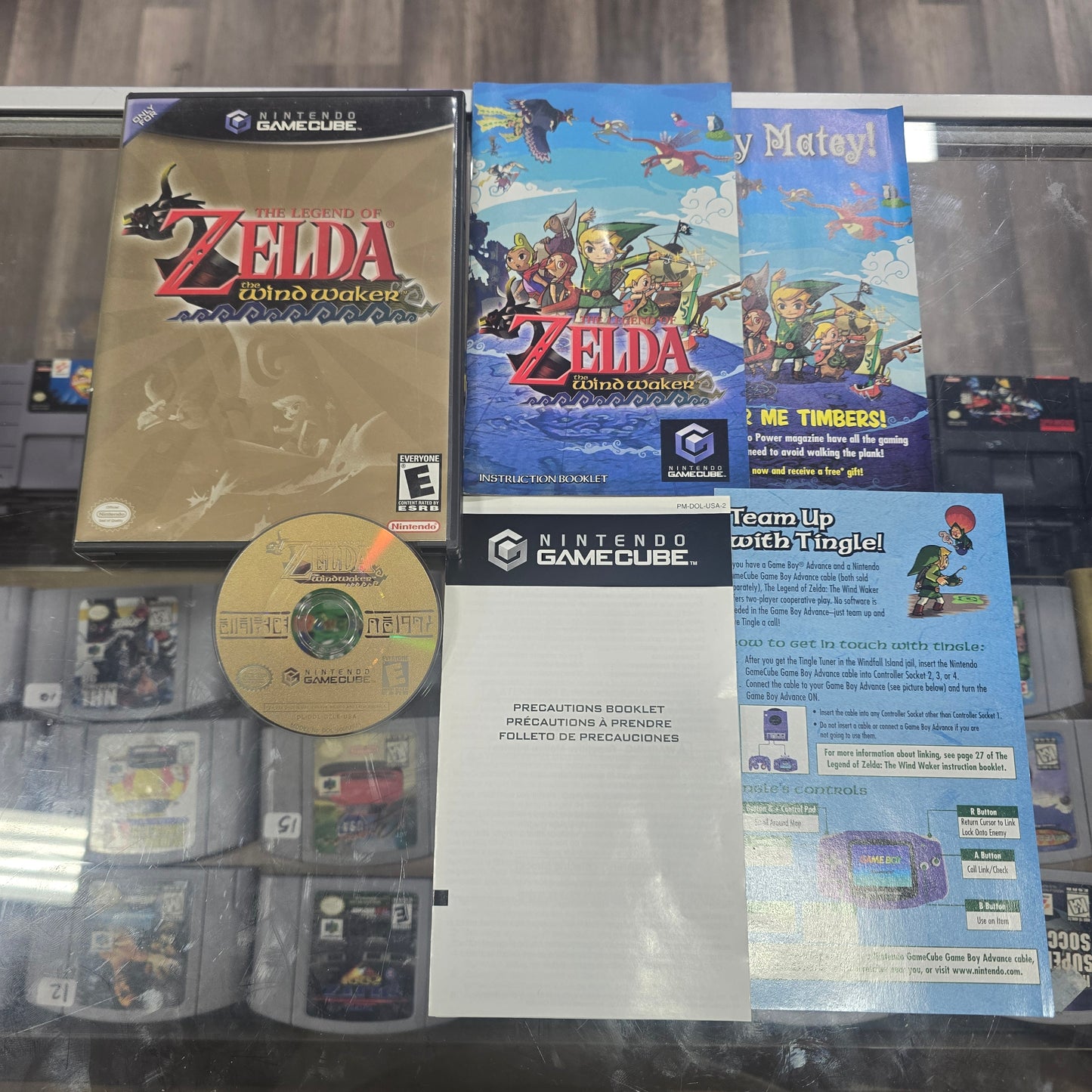 Zelda Wind Waker Nintendo Gamecube