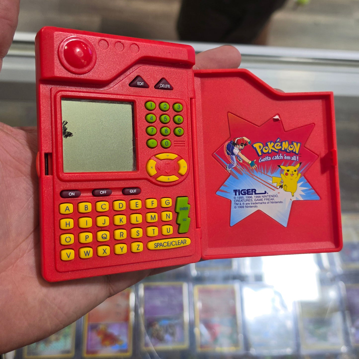 Vintage 1998 Pokedex Handheld System