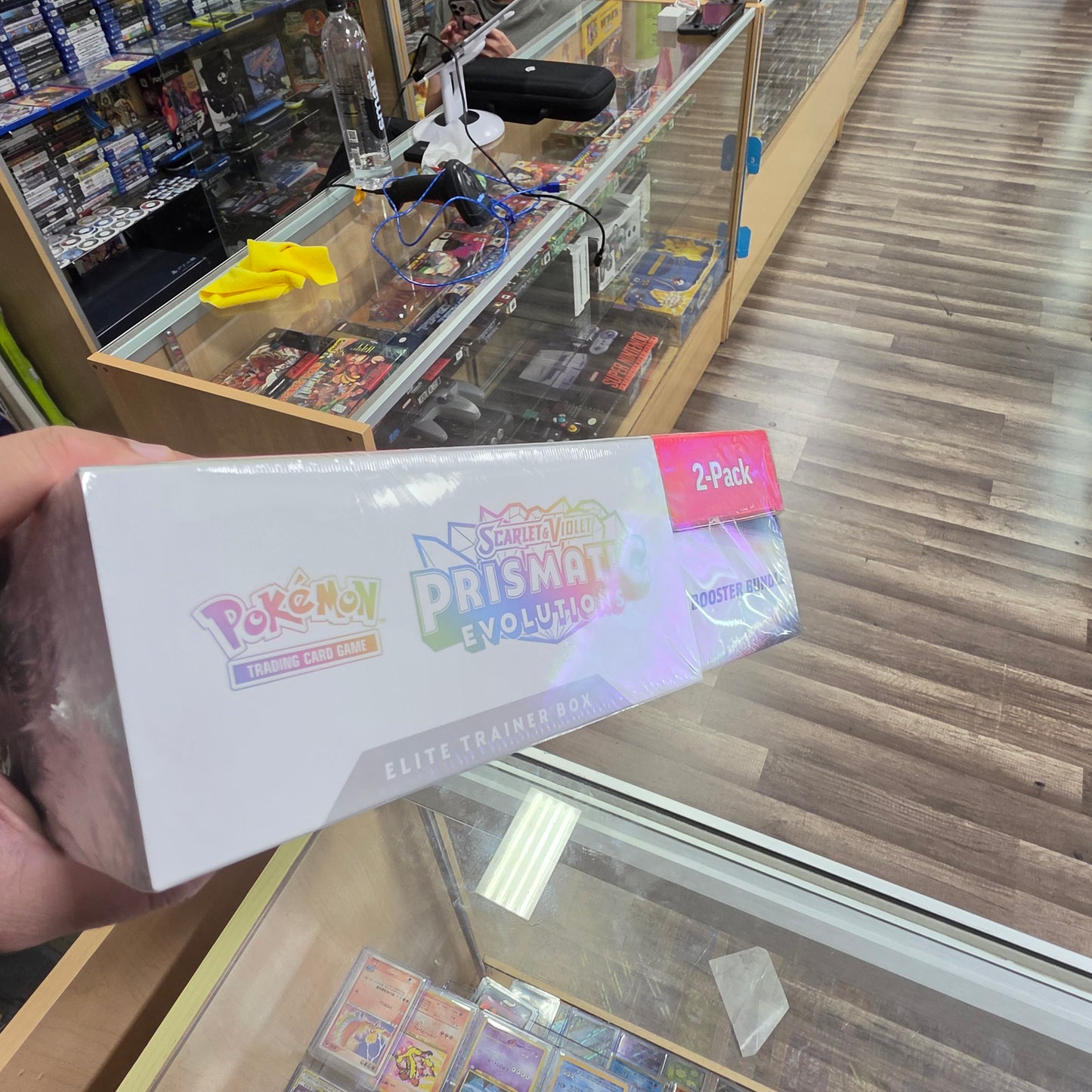 Pokemon Prismatic Evolutions 2-Pack Trainer Box and Booster Bundle (UNOPENED)