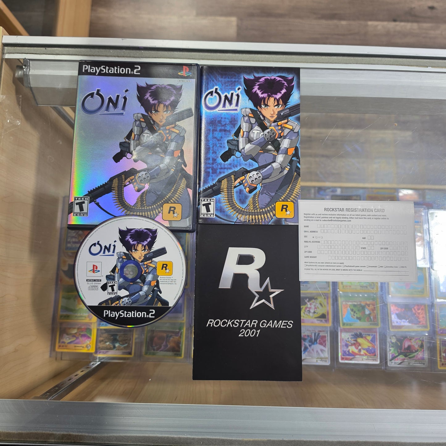 Oni CIB with Registration Card Playstation 2