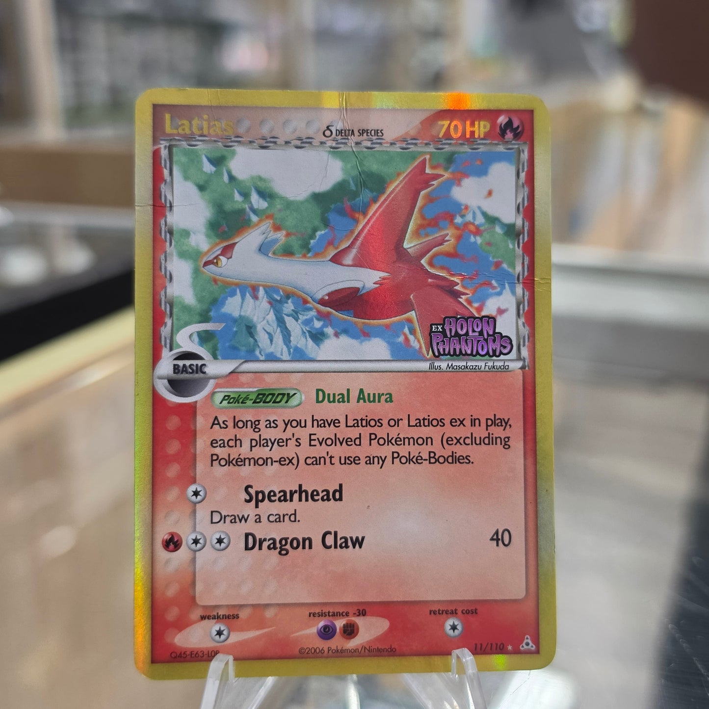 Latias - 011/110 (Delta Species) - Holon Phantoms (HP)