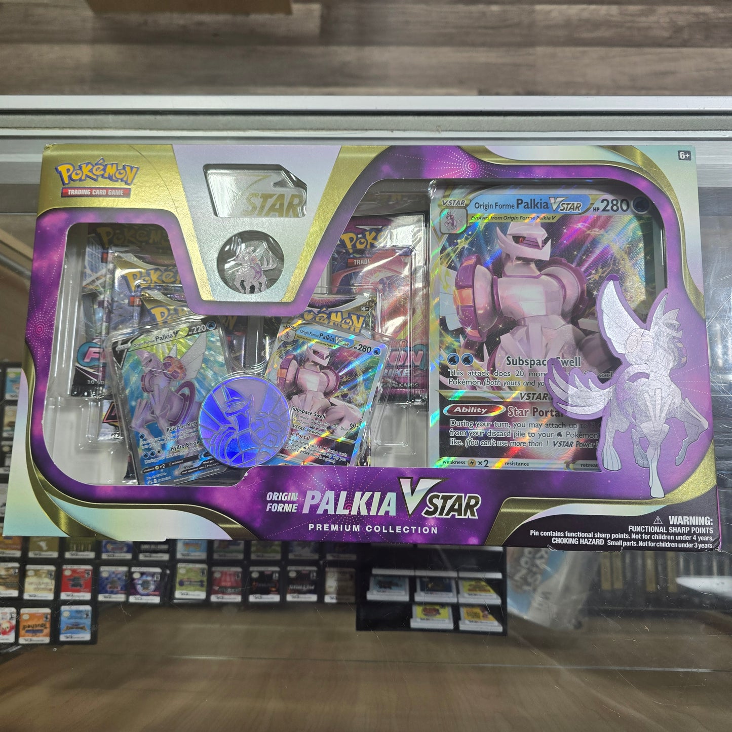 Origin Forme Palkia VSTAR Premium Collection - SWSH11: Lost Origin