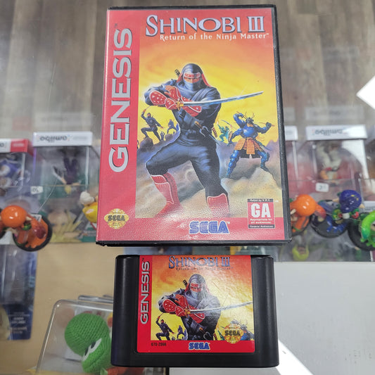 Shinobi III Return Of The Ninja Master Sega Genesis