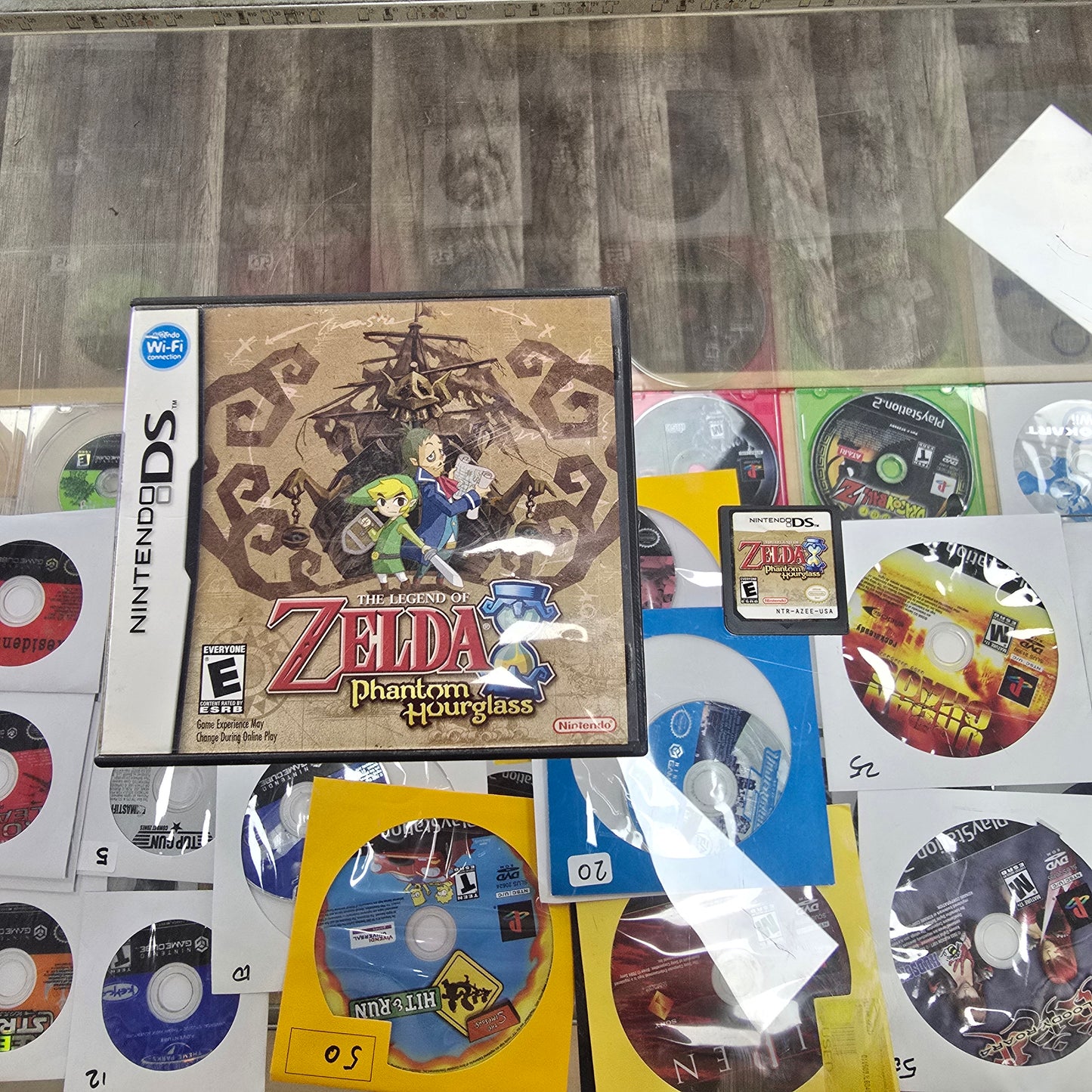 Zelda Phantom Hourglass Nintendo DS