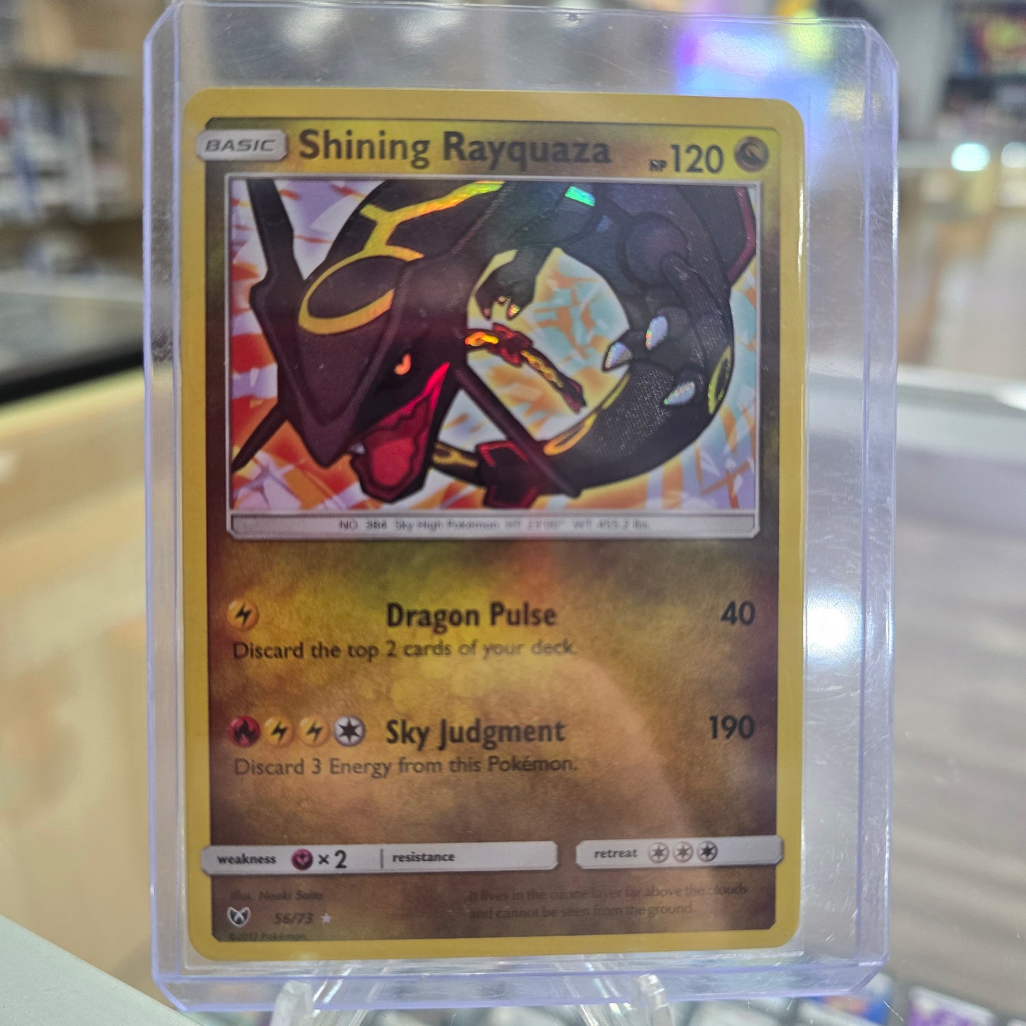 Shining Rayquaza - Shining Legends (NM)