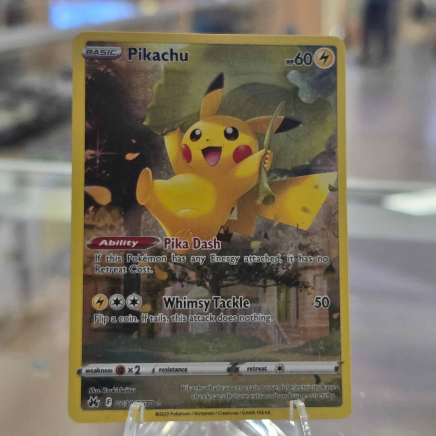 Pikachu - Crown Zenith: Galarian Gallery (NM)