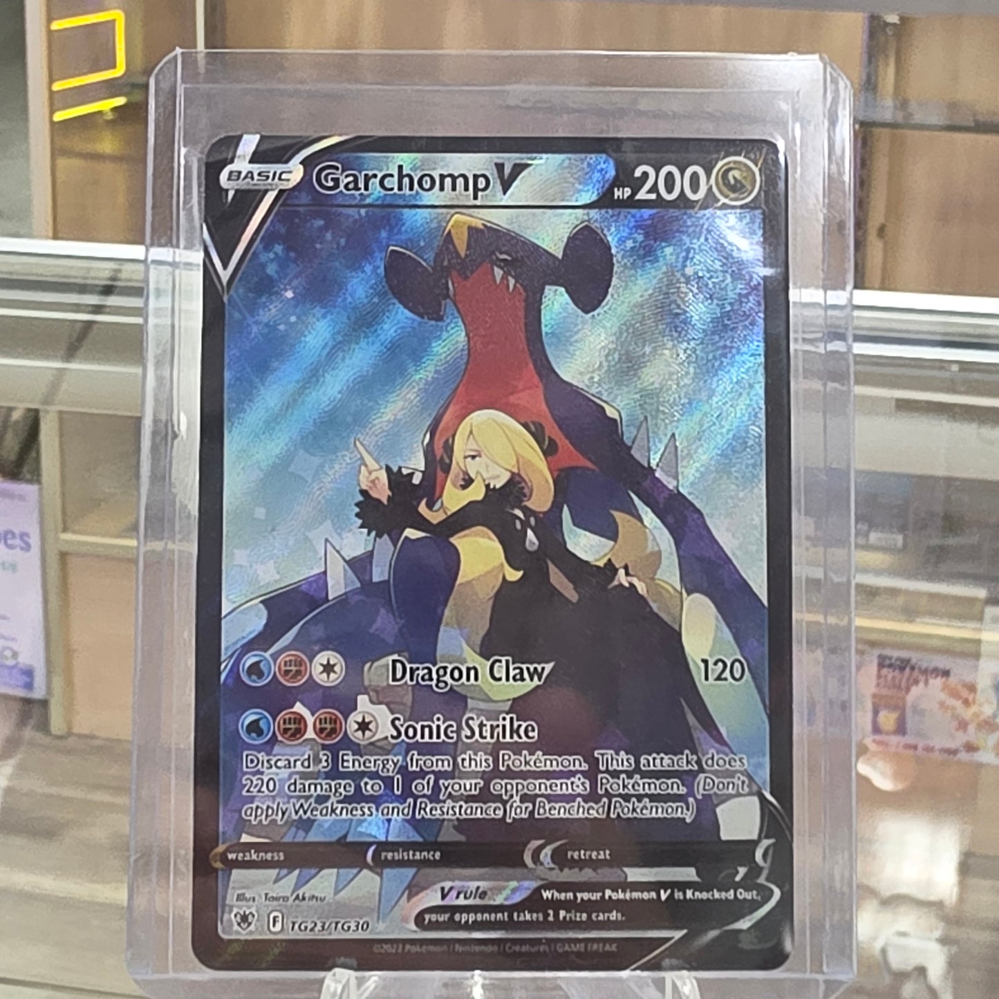 (NM) Garchomp V - SWSH10: Astral Radiance Trainer Gallery