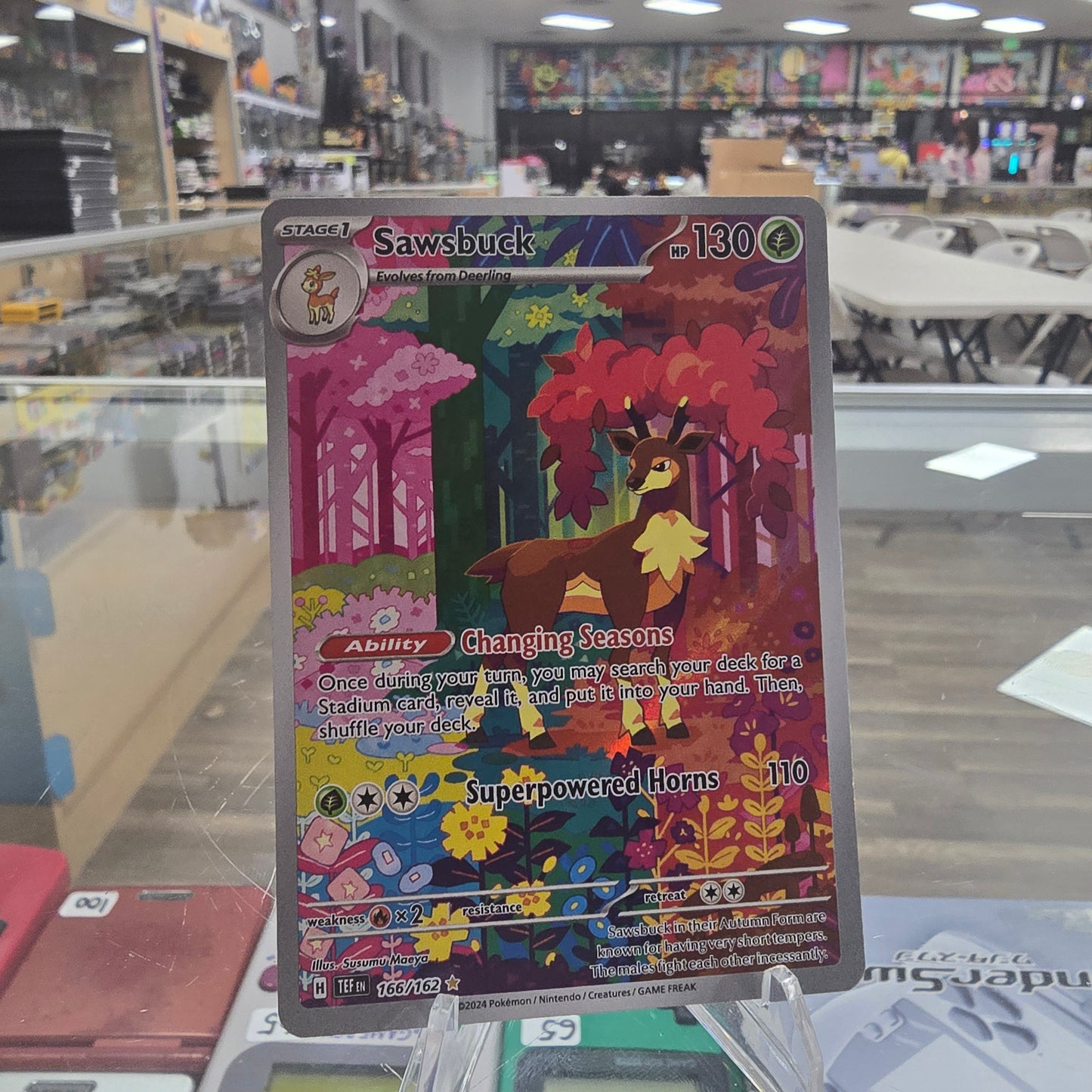 Sawsbuck - 166/162 - SV05: Temporal Forces (NM)