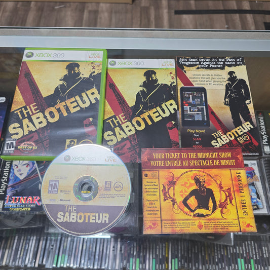 The Saboteur Xbox 360
