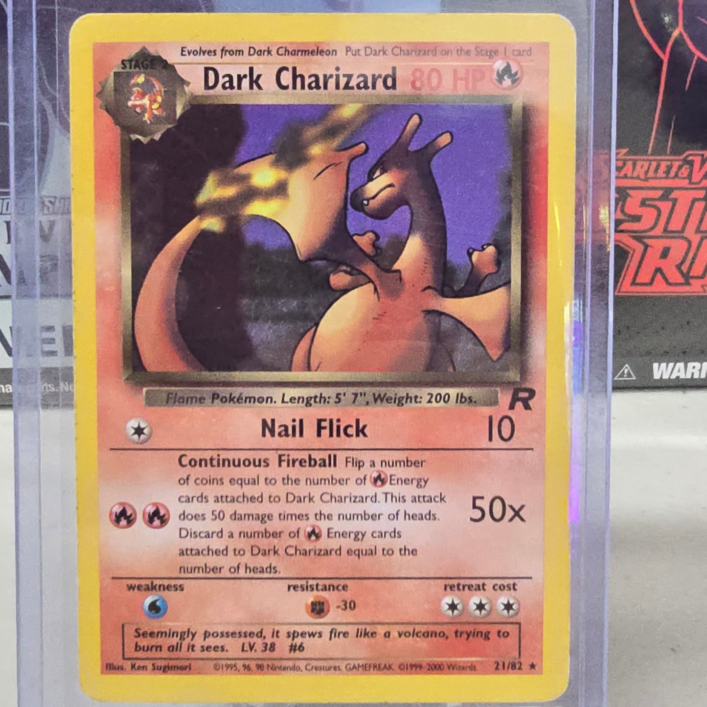 Dark Charizard (21) - Team Rocket (HP)