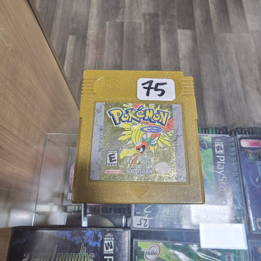 Pokémon Gold (New Battery Saves) Authentic Nintendo Gameboy Color