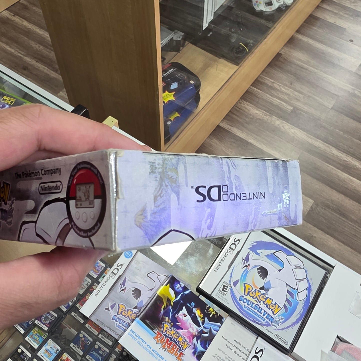 Pokemon SoulSilver Version [Pokewalker] [Big Box] (Authentic) Nintendo DS