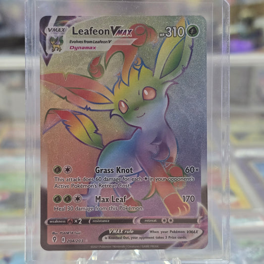 Leafeon VMAX (Secret) - SWSH07: Evolving Skies (NM)