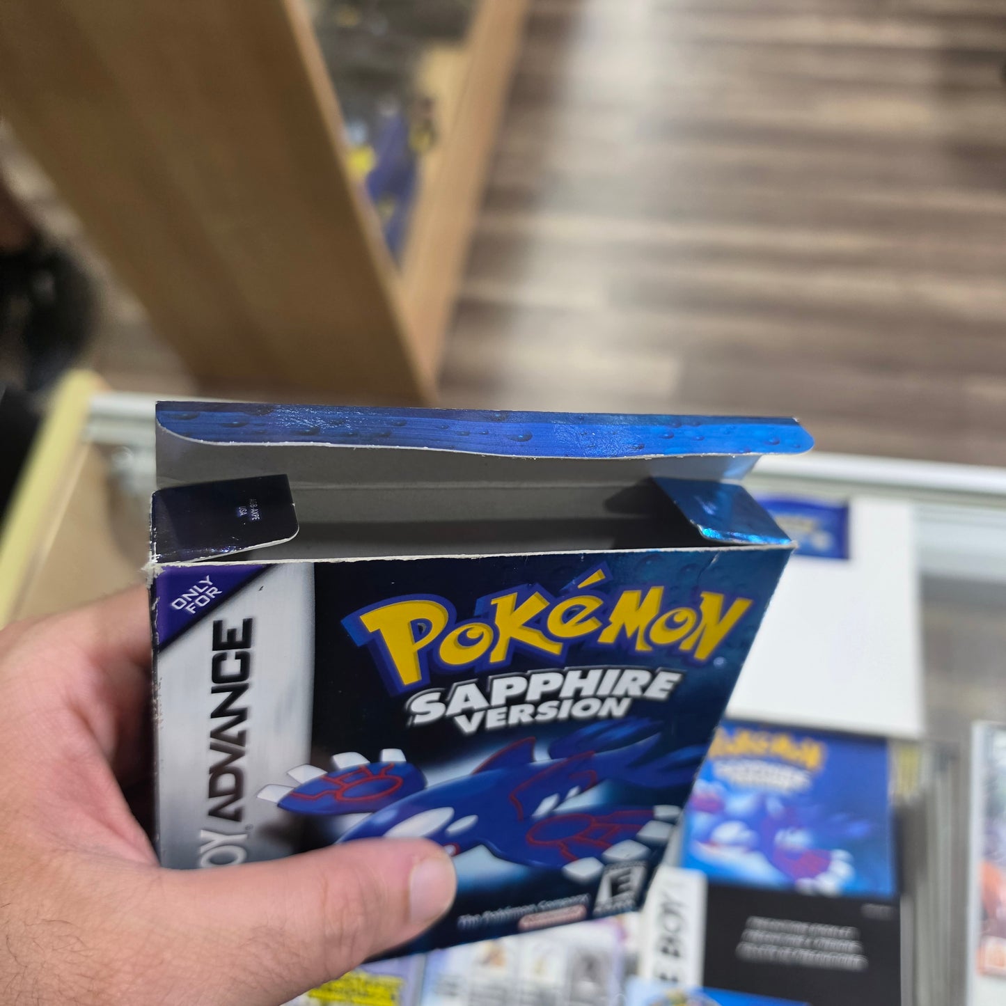 Pokemon Sapphire (Authentic) (Dry Battery) CIB Nintendo GameBoy Advance