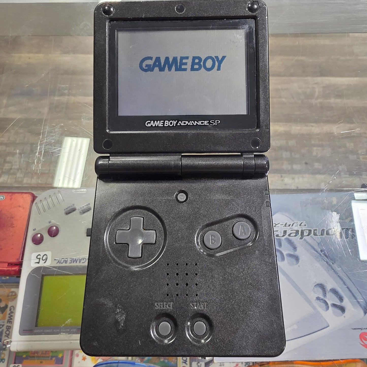 Black Nintendo Gameboy Advance System Handheld [Charger Included]