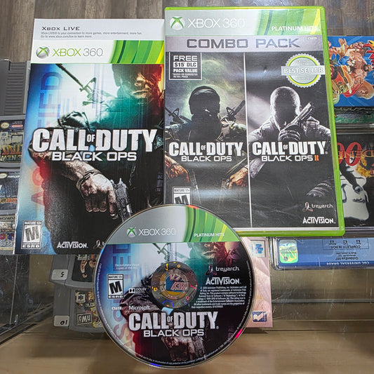 Call of Duty Black Ops Combo Pack Xbox 360