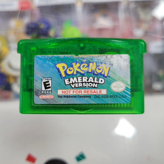 Pokémon Emerald [Not For Resale] [New Battery] Nintendo Gameboy Advanced