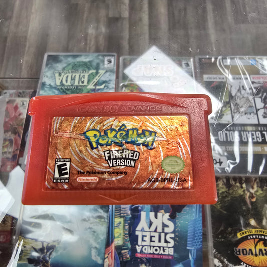 Pokémon FireRed (Authentic) Nintendo Gameboy Advance