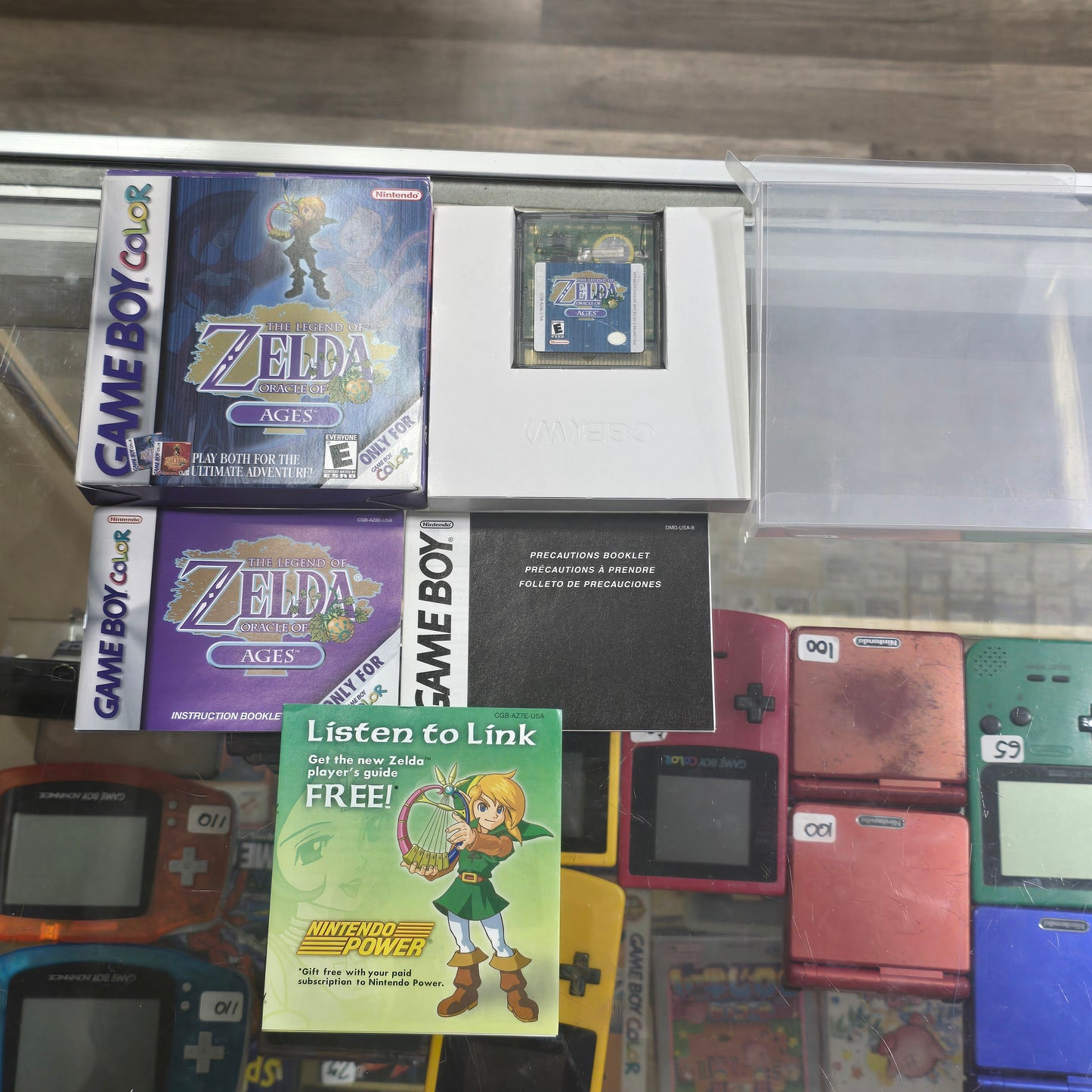 Zelda Oracle of Ages CIB Nintendo Gameboy Color