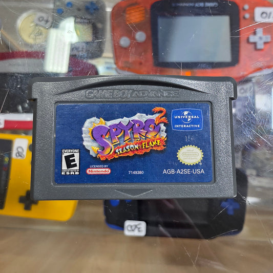 Spyro 2 Season of Flame Nintendo Gameboy Advance