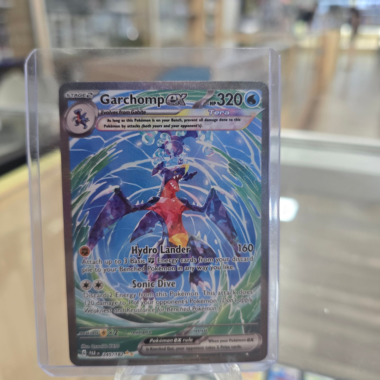 Garchomp ex - 245/182 - SV04: Paradox Rift (NM)