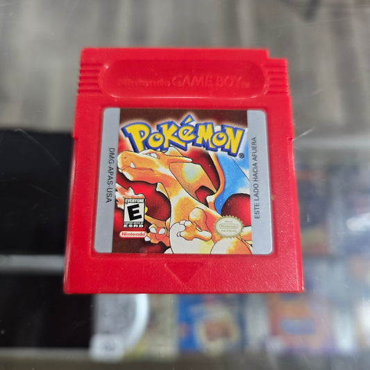 Pokémon Red (Authentic) (New Battery) Nintendo Gameboy (SPANISH VERSION)