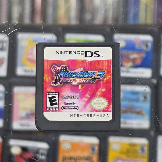 Mega Man Star Force 3 Red Joker Nintendo DS