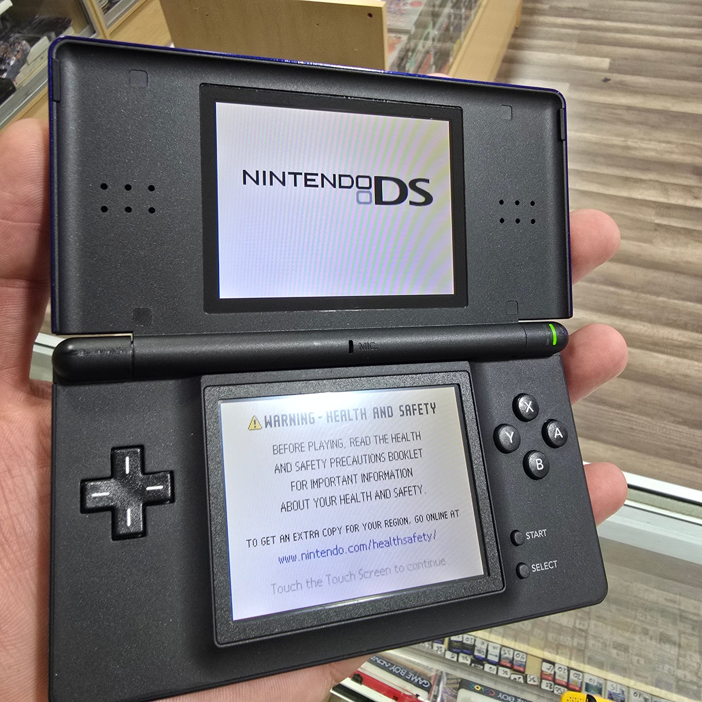 Blue Nintendo DS Lite System Handheld [Charger Included]